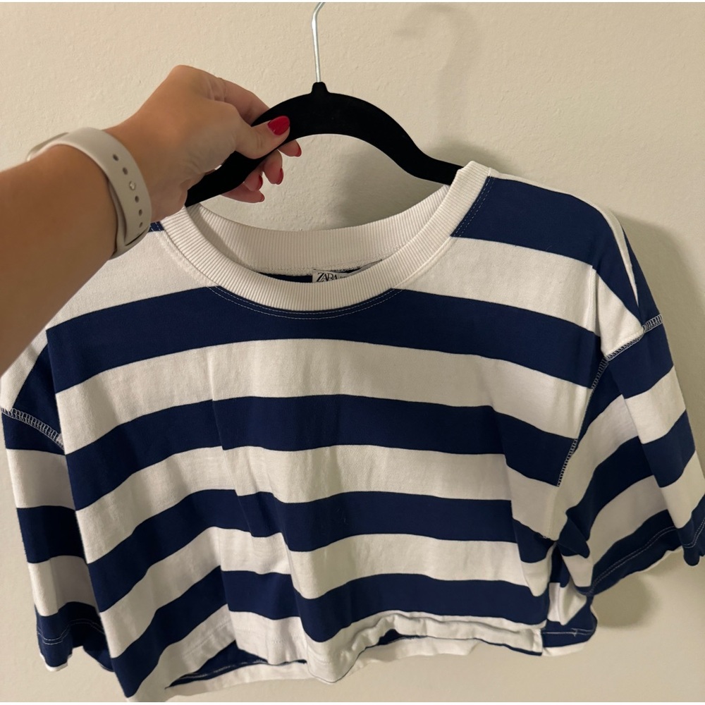 Cropped Zara tee